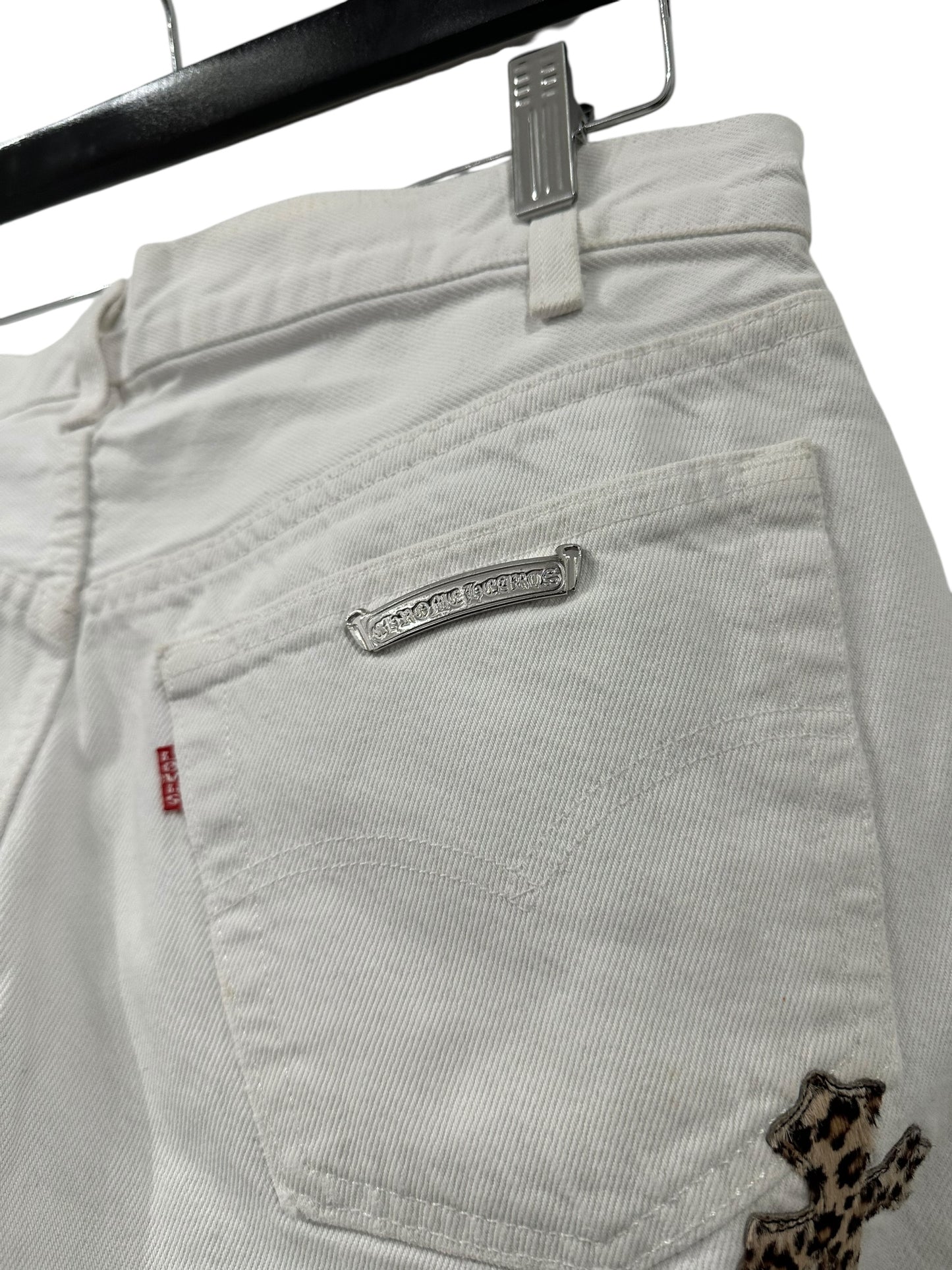 Chrome Hearts Leopard Patch Jeans Size 30