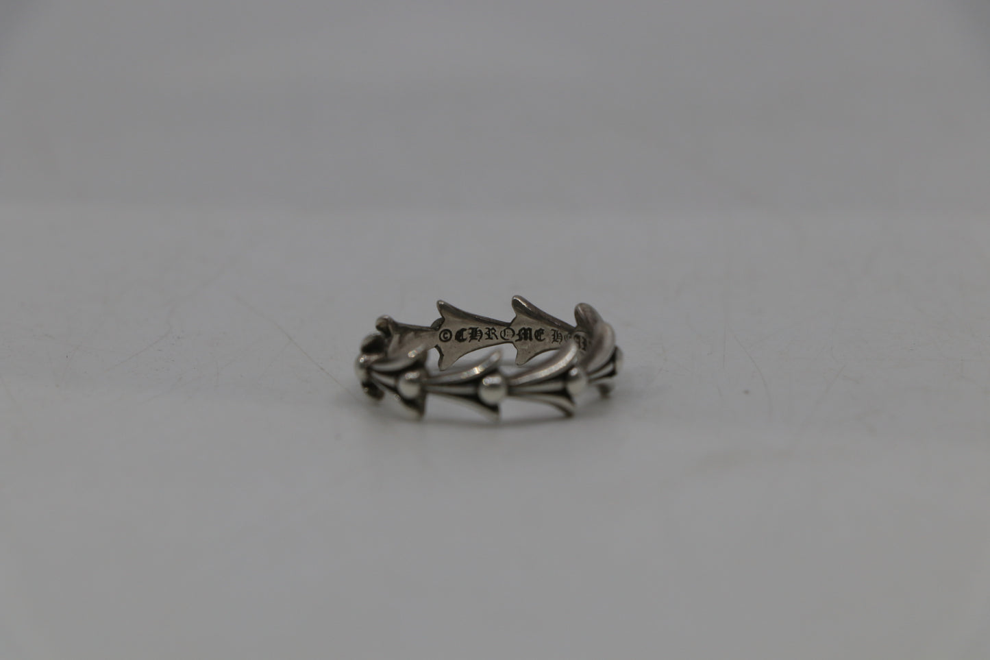 Chrome Hearts Crosstail Ring Size 10