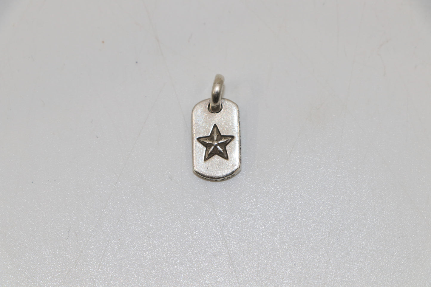 Chrome Hearts Star Motif Mini Dog Tag