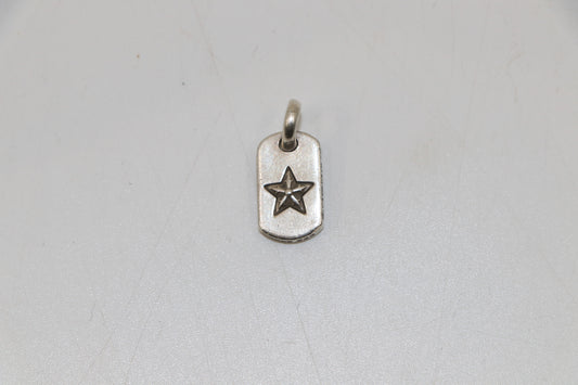 Chrome Hearts Star Motif Mini Dog Tag