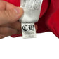 Chrome Hearts Online Exclusive Scroll Logo Hoodie Red Size XL