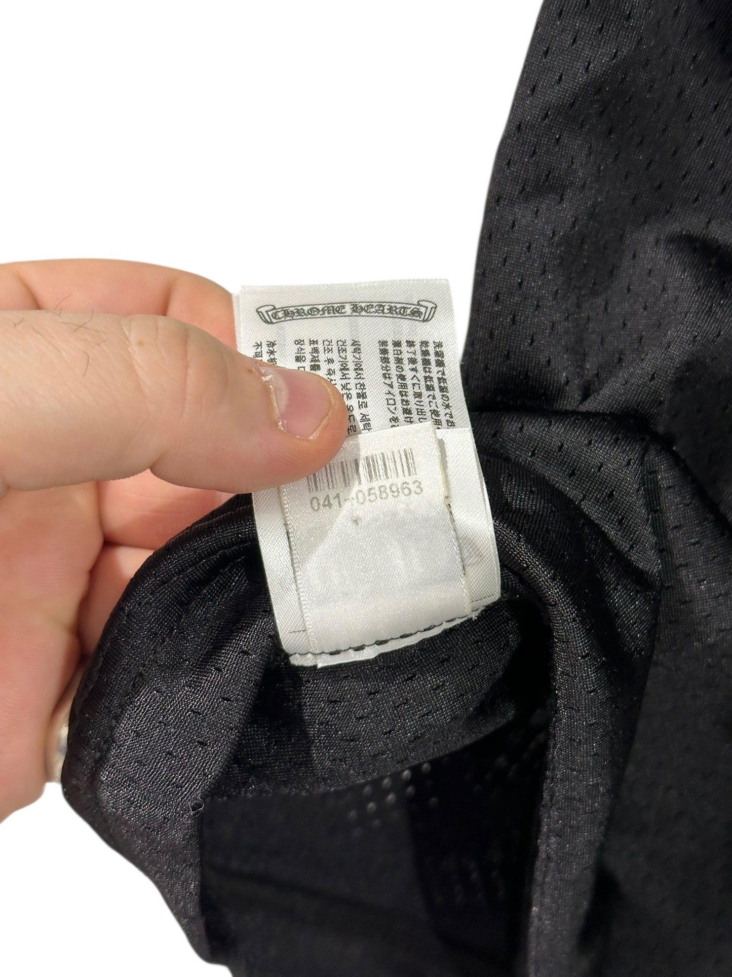 Chrome Hearts Stadium Mesh Jersey Black Size L