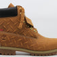 Timberland Premium 6” Waterproof Boot Supreme Diamond Plate Wheat Size 13