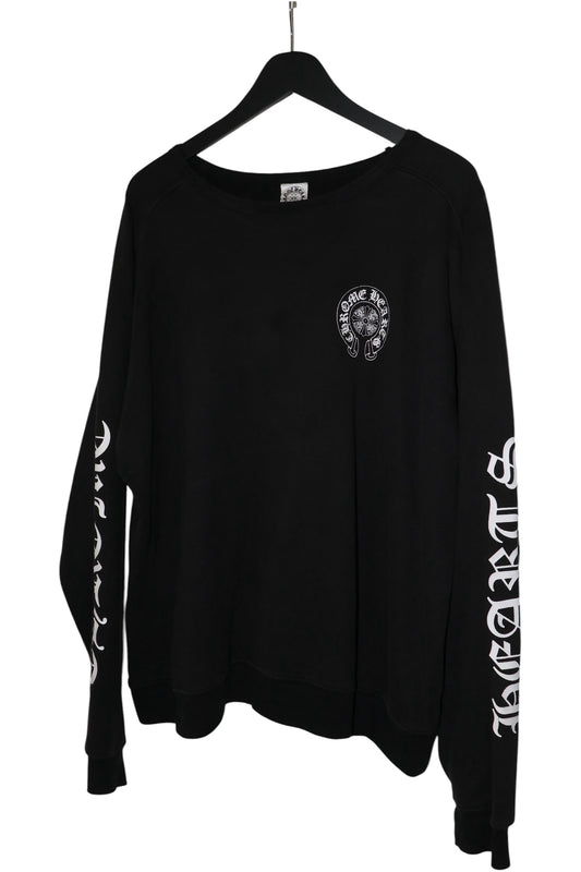 Chrome Hearts Horseshoe Logo Crewneck Black Size Large Vintage | AVNTGRDNY NYC