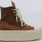 Rick Owens Women's Natural Porterville Double Bumper Sneaker Size 41