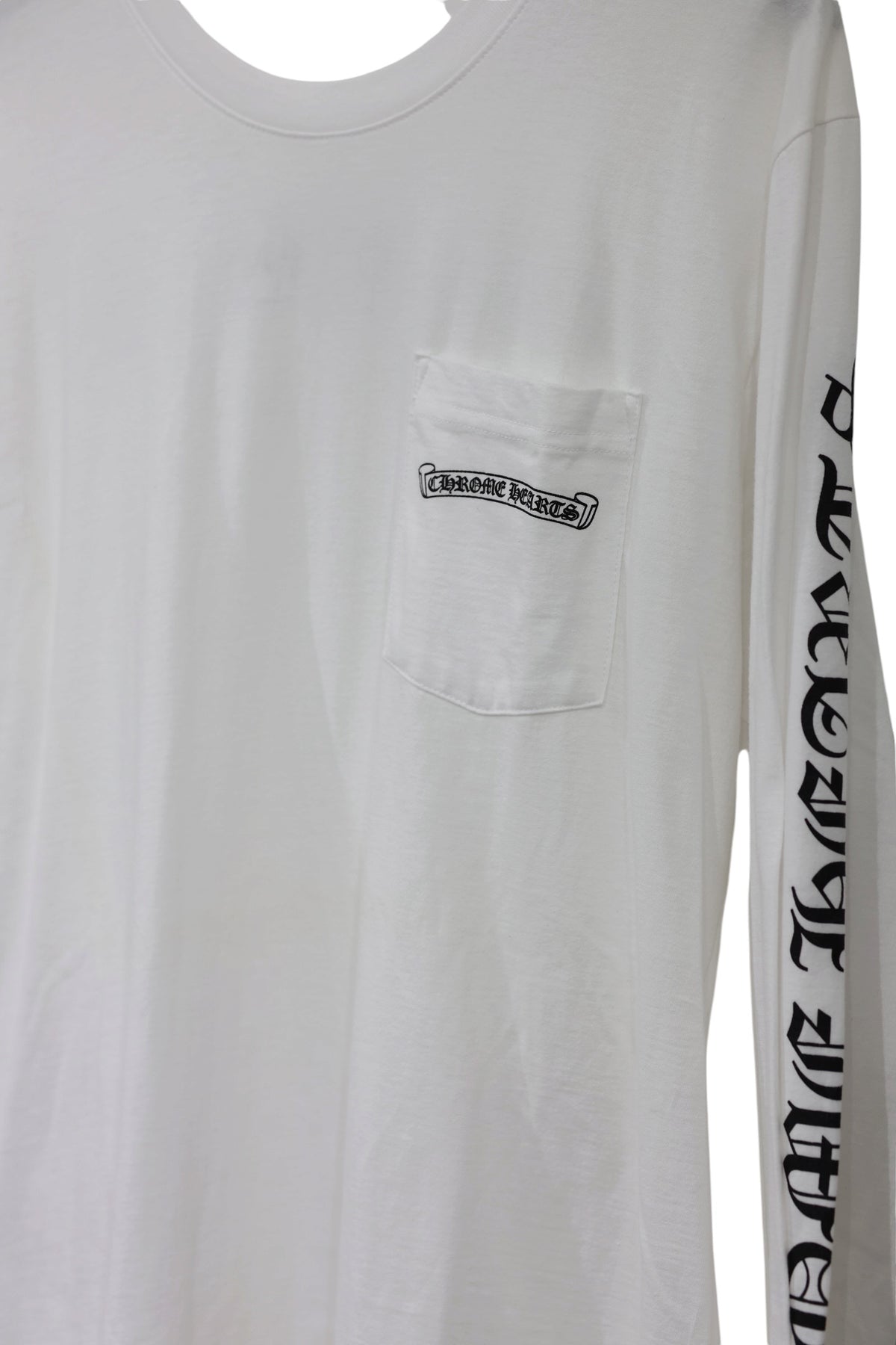 Chrome Hearts Fuck You Long Sleeve T-Shirt White Size L| AVNTGRDNY NYC