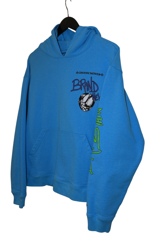 Chrome Hearts Matty Boy Brain New Hoodie Blue Size M| AVNTGRDNY NYC
