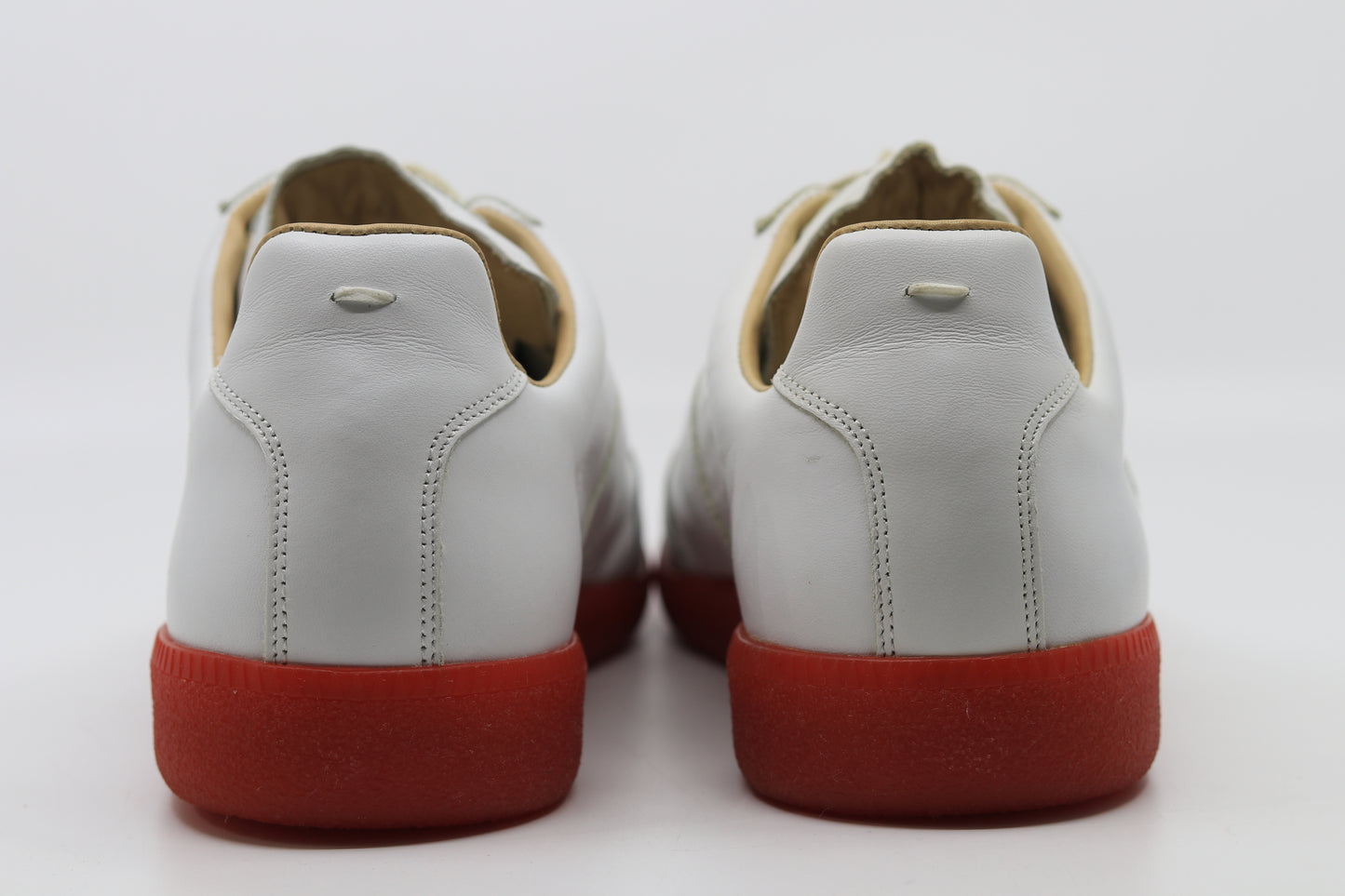 Margiela Replica Low White/Red Size 44