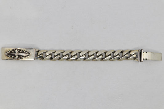 Chrome Hearts Floral ID Classic Link Bracelet 11 Links| AVNTGRDNY NYC