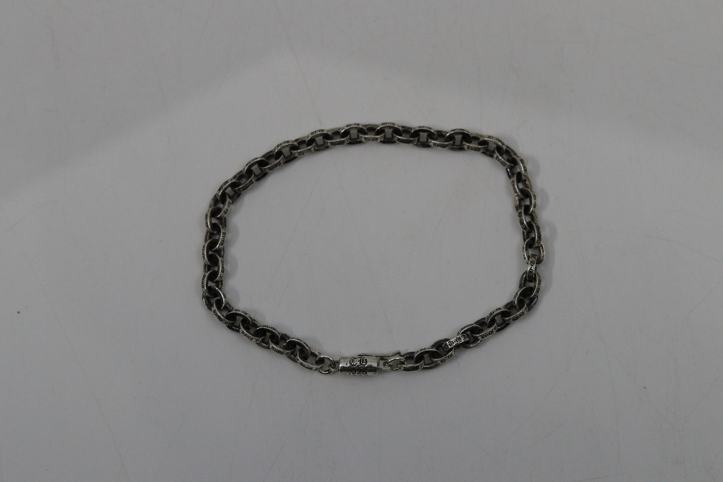 Chrome Hearts Paper Chain Bracelet 8”