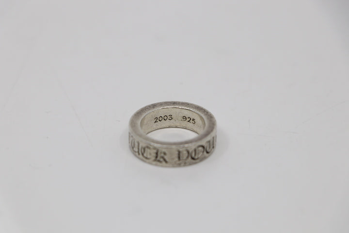 Chrome Hearts Fuck You Ring Size 5