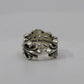 Chrome Hearts Double Floral Ring Size 7