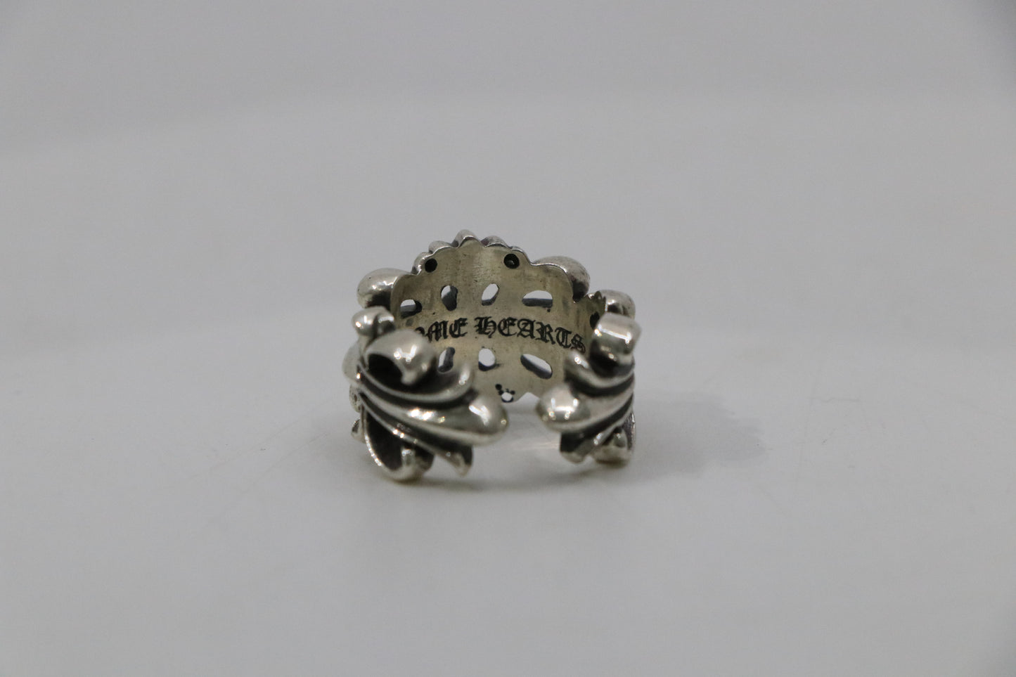 Chrome Hearts Double Floral Ring Size 7