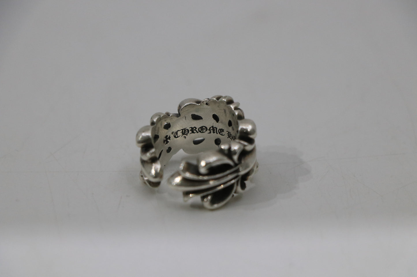 Chrome Hearts Double Floral Ring Size 6 | AVNTGRDNY NYC