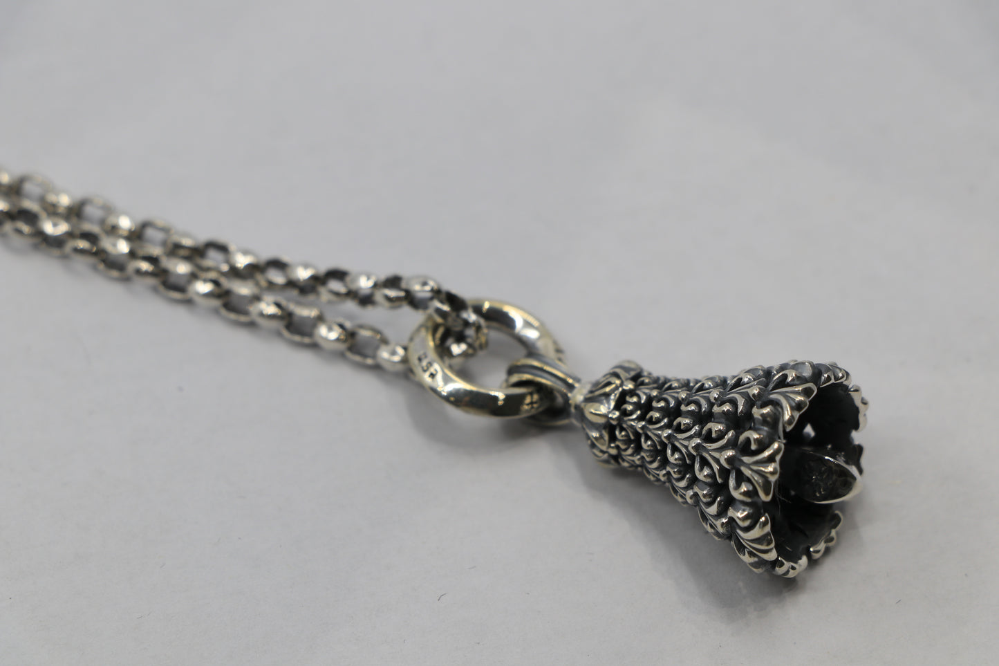 Lone Ones Yoshida Bell Small Sterling Silver Pendant New | AVNTGRDNY NYC