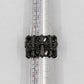 Chrome Hearts Black Rhodium Cemetery Ring Size 7| AVNTGRDNY NYC