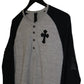 Chrome Hearts Leather Patch Henley Size L| AVNTGRDNY NYC
