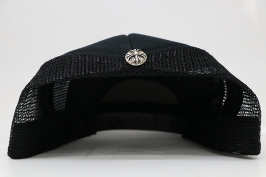 Chrome Hearts NYC Exclusive Trucker Hat OS Black Mesh Cotton | AVNTGRDNY NYC