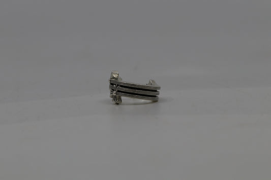 Chrome Hearts Triple Cross Ring Size 8