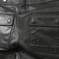 Rick Owens Hollywood Leather Pants Size 54 Black Lamb Leather | AVNTGRDNY NYC