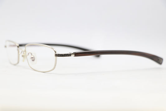 Vintage Chrome Hearts Velvedere Wood Frame Rimless Glasses| AVNTGRDNY NYC
