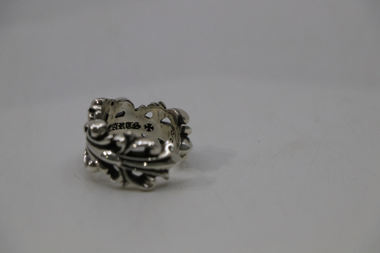 Chrome Hearts Double Floral Ring Size 7