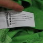 Chrome Hearts Matty Boy Sex Records Cross Patch Jeans Size 32 Neon Green Pre-Owned | AVNTGRDNY NYC