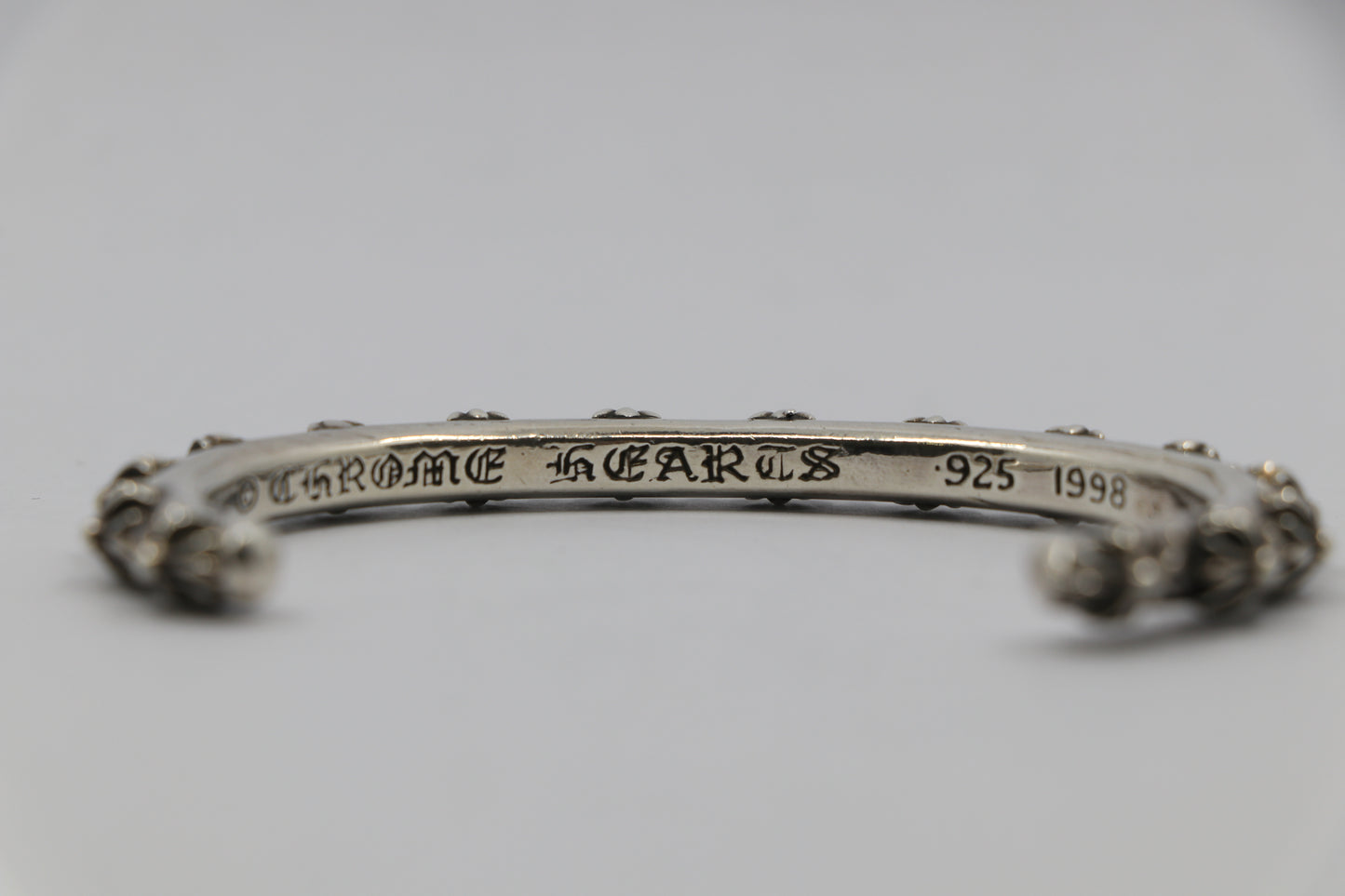 Chrome Hearts SBT Bangle Sterling Silver Cuff Bracelet| AVNTGRDNY NYC