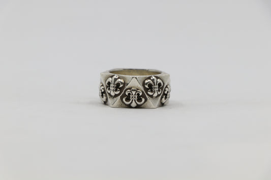 Chrome Hearts Pentagon BS Fleur Ring Size 7| AVNTGRDNY NYC