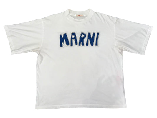 Marni Cutout Logo Tee Size XL