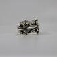 Chrome Hearts Double Floral Ring Size 7