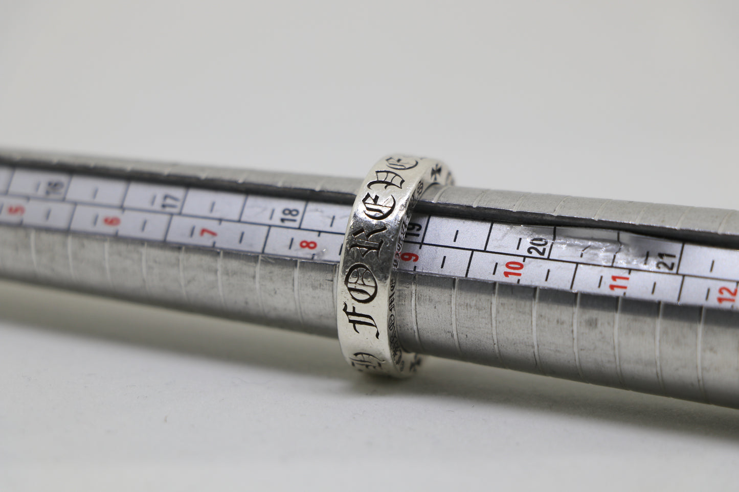 Chrome Hearts Forever 6mm Spacer Ring Size 8.5 Sterling Silver | AVNTGRDNY NYC