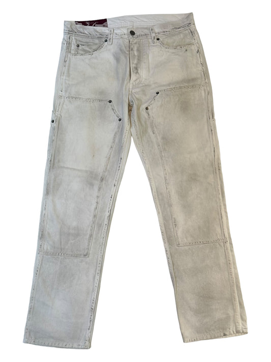 Enfants Riches Déprimés Dirty White Carpenter Pants Size 30