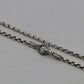 Lone Ones 4mm Slim Link Necklace 28" Sterling Silver New w/ Dust Bag | AVNTGRDNY NYC