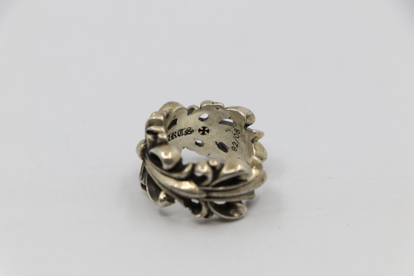 Chrome Hearts Double Floral Ring Size 7| AVNTGRDNY NYC