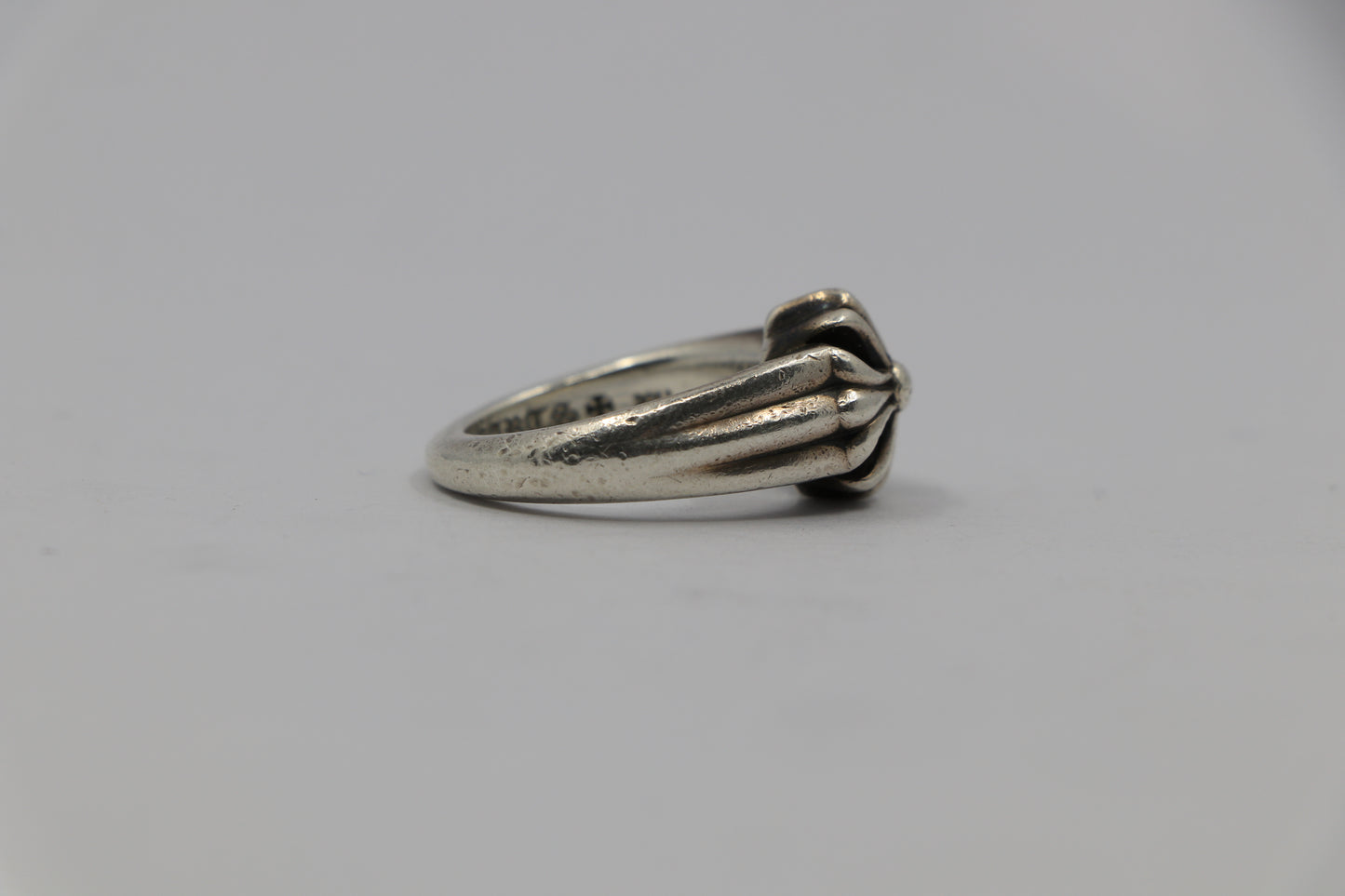 Chrome Hearts CH Plus Cutout Ring Size 10 Sterling Silver | AVNTGRDNY NYC