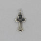 Chrome Hearts Double Cross Charm Pave Diamond Sterling Silver New | AVNTGRDNY NYC