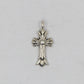 Chrome Hearts Double Cross Charm Silver| AVNTGRDNY NYC