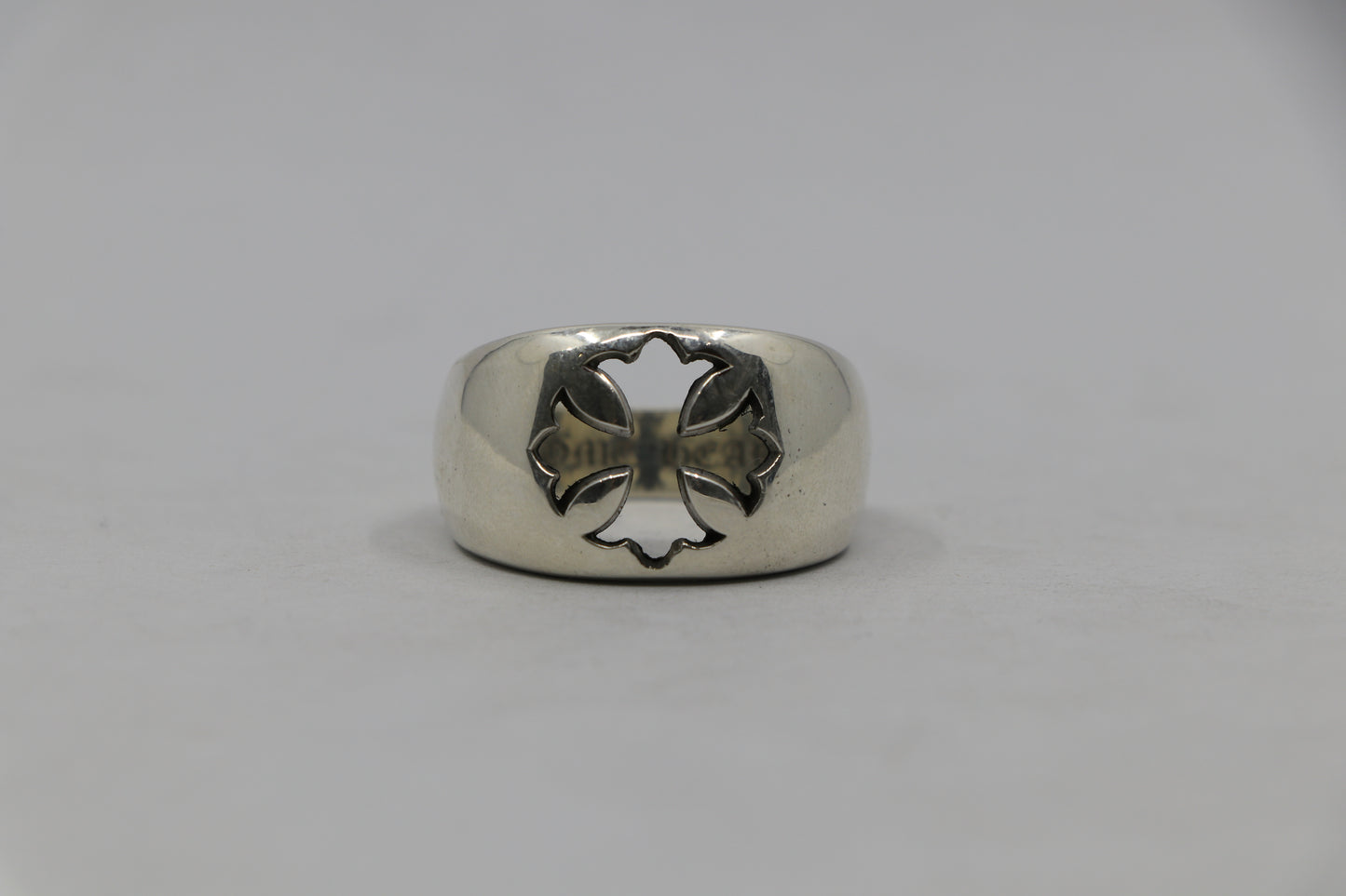 Chrome Hearts Negative Space CH Plus Ring Size 12 | AVNTGRDNY NYC