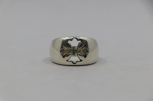 Chrome Hearts Negative Space CH Plus Ring Size 12 | AVNTGRDNY NYC