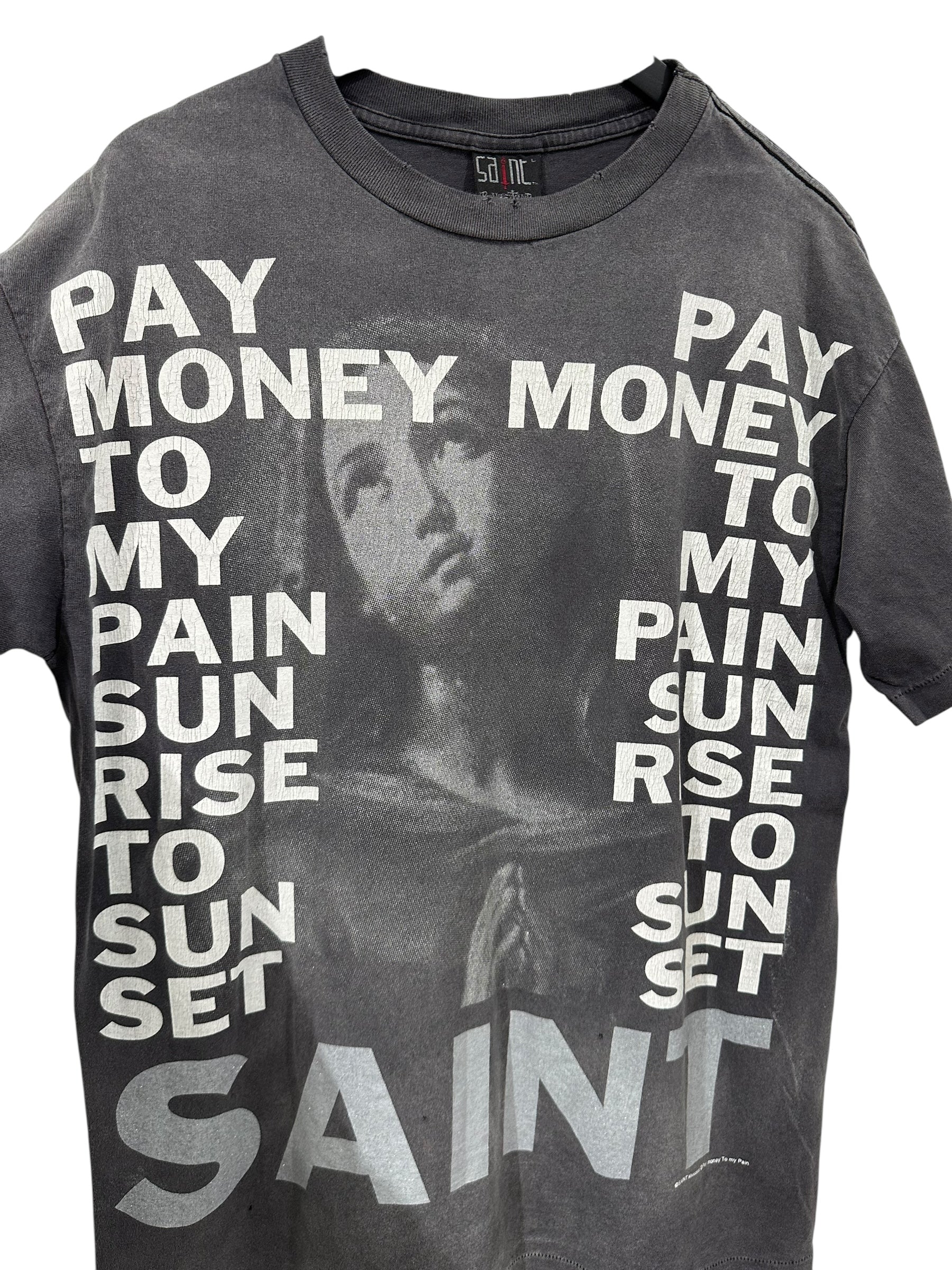 pay money to my pain  Tシャツ XL Pay money To my Pain × SAINT Mxxxxxx SR TO SS Short sleeve T