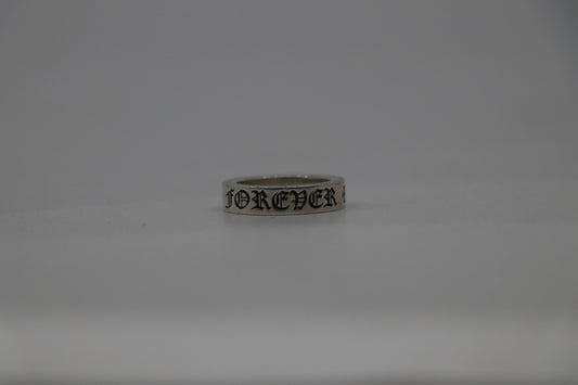 Chrome Hearts 6MM Spacer Ring “Forever” Size 10