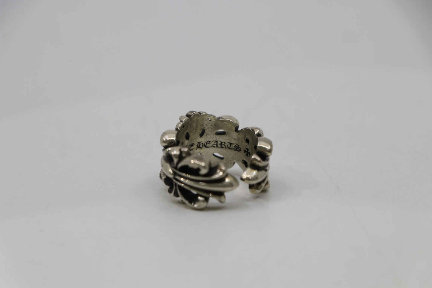 Chrome Hearts Double Floral Ring Size 5