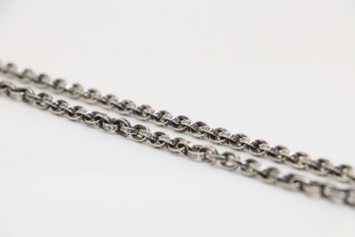 Chrome Hearts 24” Paper Chain Necklace .925 Silver | AVNTGRDNY NYC