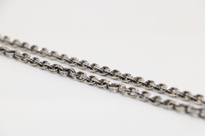 Chrome Hearts 24” Paper Chain Necklace .925 Silver | AVNTGRDNY NYC