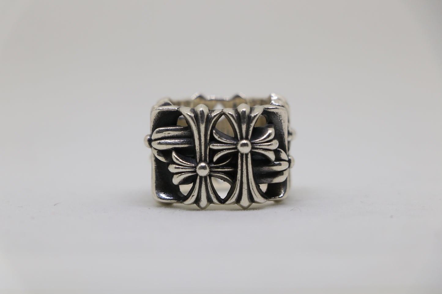 Chrome Hearts Square Cemetery Ring Size 8.5| AVNTGRDNY NYC