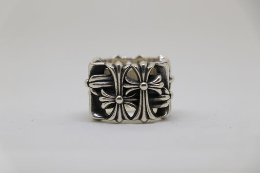 Chrome Hearts Square Cemetery Ring Size 8.5| AVNTGRDNY NYC