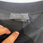 Prada AW22 Black Wool Crewneck Sz 54
