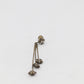 Chrome Hearts Jojo Drop Earring Silver Pre-Owned Good Condition | AVNTGRDNY NYC