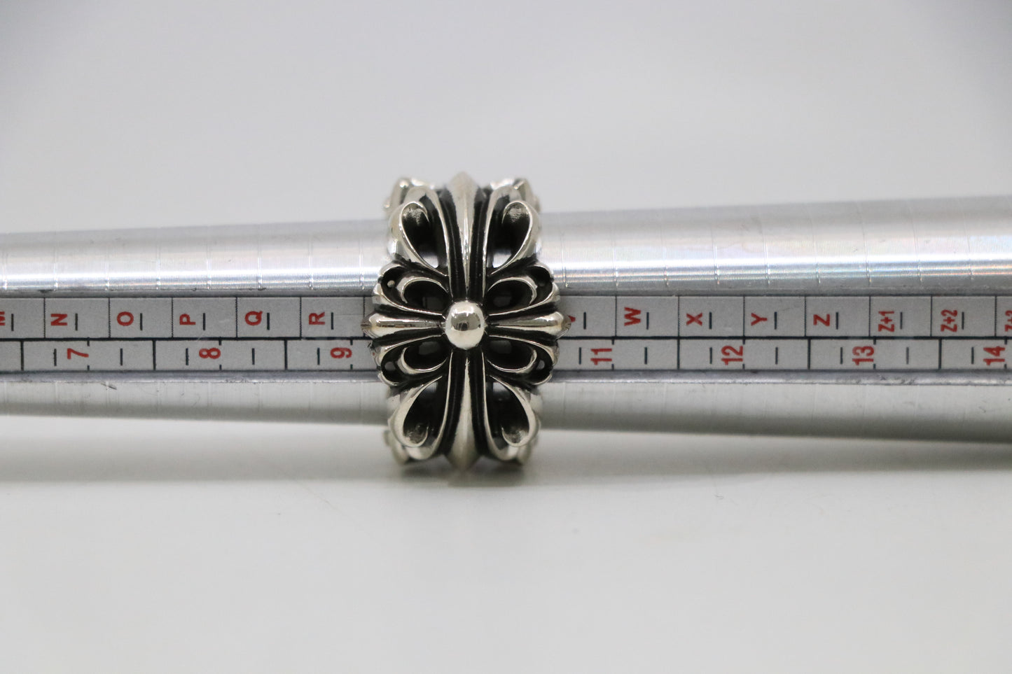 Chrome Hearts Double Floral Ring Size 10